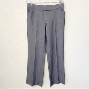 Anne Klein Size 6 Career Dress Trouser Pants Gray